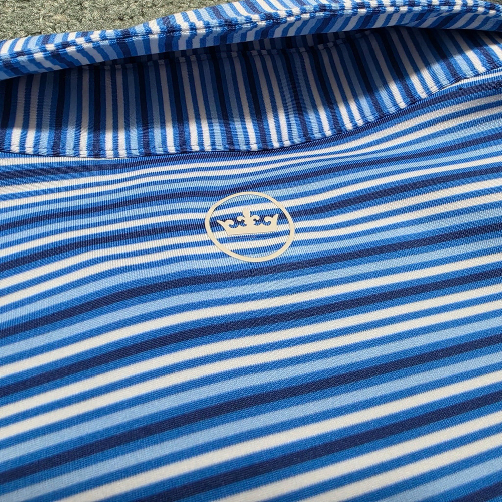 Peter Millar Golf White Eagle Golf Club Naperville Summer Comfort Polo Shirt XL - Picture 6 of 9